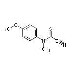 CAS#: 4968-42-7， 1-[(Cyanocarbonothioyl)(Methyl)Amino]-4-Methoxybenzene