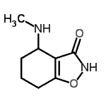 CAS#: 496812-67-0， 4-(Methylamino)-4,5,6,7-Tetrahydro-1,2-Benzoxazol-3-Ol