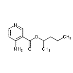 CAS 登录号：496837-12-8， 2-戊烷基4-氨基烟酸酯