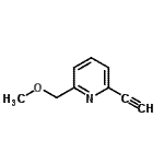 CAS#: 496840-21-2， 2-Ethynyl-6-(Methoxymethyl)Pyridine