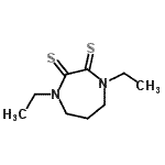 CAS#: 496859-80-4， 1,4-Diethyl-1,4-Diazepane-2,3-Dithione