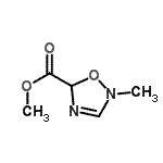 CAS#: 496878-13-8， Methyl 2-Methyl-2,5-Dihydro-1,2,4-Oxadiazole-5-Carboxylate