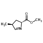 CAS#: 496878-26-3， Methyl (2R,4S)-4-Methyl-3,4-Dihydro-2H-Pyrrole-2-Carboxylate