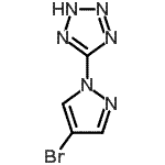 CAS#: 496918-93-5， 5-(4-Bromo-1H-Pyrazol-1-Yl)-2H-Tetrazole