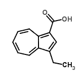 CAS#: 496926-71-7， 3-Ethyl-1-Azulenecarboxylic Acid