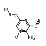 CAS 登录号：49699-53-8， 3-氨基-6-[(E)-(羟基亚胺)甲基]-2-吡嗪甲腈4-氧化物