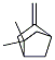CAS#: 497-32-5， 2,2-Dimethyl-5-Methylenebicyclo[2.2.1]Heptane.