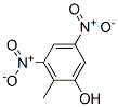 结构式 CAS# 497-56-3, 3,5-二硝基-邻-甲酚