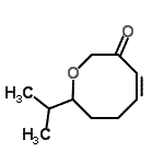CAS#: 497063-34-0， (4Z)-8-Isopropyl-7,8-Dihydro-2H-Oxocin-3(6H)-One
