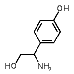 CAS#: 497165-98-7， 4-(1-Amino-2-Hydroxyethyl)Phenol