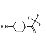 CAS#: 497177-66-9， 1-(4-Amino-1-Piperidinyl)-2,2,2-Trifluoroethanone
