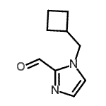 CAS#: 497855-82-0， 1-(Cyclobutylmethyl)-1H-Imidazole-2-Carbaldehyde