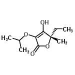 CAS#: 499140-47-5， (5S)-5-Ethyl-4-Hydroxy-3-Isopropoxy-5-Methyl-2(5H)-Furanone