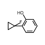 CAS#: 499234-78-5， 2-(1-Fluorocyclopropyl)Phenol