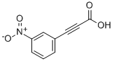 structure of CAS# 4996-15-0, (3-Nitrophenyl)-Propynoic Acid;3-(3-Nitrophenyl)Propiolic Acid;Nsc408177;(3-Nitrophenyl)-Propynoic Acid