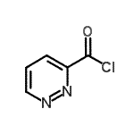 structure of CAS# 499770-82-0, 3-Pyridazinecarbonyl Chloride;3-PYRIDAZINECARBONYL CHLORIDE,97%