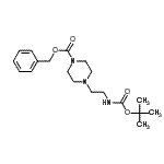 CAS#: 500013-42-3， Benzyl 4-[2-({[(2-Methyl-2-Propanyl)Oxy]Carbonyl}Amino)Ethyl]-1-Piperazinecarboxylate