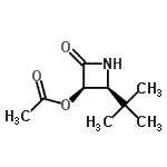 CAS#: 500108-46-3， (2S,3R)-2-(2-Methyl-2-Propanyl)-4-Oxo-3-Azetidinyl Acetate