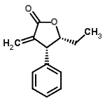 CAS#: 500120-11-6， (4R,5R)-5-Ethyl-3-Methylene-4-Phenyldihydro-2(3H)-Furanone