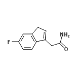 CAS#: 500167-12-4， 2-(6-Fluoro-1H-Inden-3-Yl)Acetamide