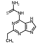 CAS#: 500285-04-1， 1-(2-Ethyl-7H-Purin-6-Yl)Thiourea