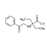 CAS#: 500291-03-2， 2-Ethyl-2-[(2-Oxo-2-Phenylethyl)Amino]Butanoic Acid