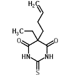 CAS#: 500534-97-4， 5-(3-Buten-1-Yl)-5-Ethyl-2-Thioxodihydro-4,6(1H,5H)-Pyrimidinedione