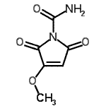 CAS#: 500575-72-4， 3-Methoxy-2,5-Dioxo-2,5-Dihydro-1H-Pyrrole-1-Carboxamide