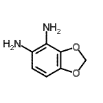 CAS#: 500862-27-1， 1,3-Benzodioxole-4,5-Diamine