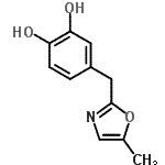 CAS#: 501006-19-5， 4-[(5-Methyl-1,3-Oxazol-2-Yl)Methyl]-1,2-Benzenediol