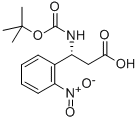 CAS#: 501015-23-2， Boc-(R)-3-Amino-3-(2-Nitro-Phenyl)-Propionic Acid