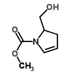 CAS#: 501096-35-1， Methyl 2-(Hydroxymethyl)-2,3-Dihydro-1H-Pyrrole-1-Carboxylate