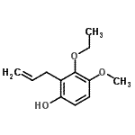 CAS#: 501368-16-7， 2-Allyl-3-Ethoxy-4-Methoxyphenol