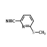 CAS#: 501378-42-3， 6-(Methylsulfanyl)-2-Pyridinecarbonitrile