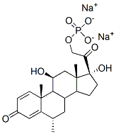CAS#: 5015-36-1， (6alpha,11beta)-11,17-Dihydroxy-6-Methyl-21-(Phosphonooxy)-Pregna-1,4-Diene-3,20-Dione Disodium Salt