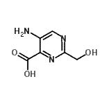 CAS#: 501662-74-4， 5-Amino-2-(Hydroxymethyl)-4-Pyrimidinecarboxylic Acid