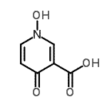CAS#: 501688-67-1， 1-Hydroxy-4-Oxo-1,4-Dihydro-3-Pyridinecarboxylic Acid