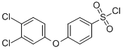 structure of CAS# 501697-77-4, 4-(3,4-Dichlorophenoxy)Benzenesulfonyl Chloride