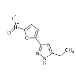 CAS 登录号：5019-57-8， 5-乙基-3-(5-硝基-2-呋喃基)-1H-1,2,4-三唑