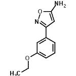 CAS#: 501902-17-6， 3-(3-Ethoxyphenyl)-1,2-Oxazol-5-Amine