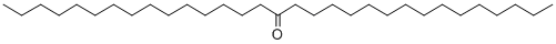 structure of CAS# 502-73-8, 16-Hentriacontanone;Dipentadecyl Ketone;Nsc953;Palmitone