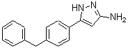 CAS#: 502132-90-3， 5-(4-Benzylphenyl)-1H-Pyrazol-3-Amine