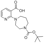 CAS#: 502133-49-5， 2-(Hexahydro-1H-1,4-Diazepin-1-Yl)-3-Pyridinecarboxylic acid