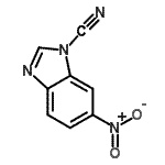CAS#: 502159-17-3， 6-Nitro-1H-Benzimidazole-1-Carbonitrile