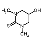 CAS#: 502188-01-4， 5-Hydroxy-1,3-Dimethyltetrahydro-2(1H)-Pyrimidinethione