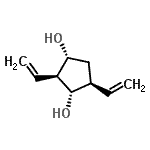 CAS#: 502495-70-7， (1R,2S,3S,4S)-2,4-Divinyl-1,3-Cyclopentanediol
