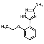 CAS#: 502685-95-2， 5-(2-Ethoxyphenyl)-1H-1,2,4-Triazol-3-Amine