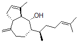 CAS#: 50299-47-3， (3aS)-3-Methyl-5alpha-[(R)-1,5-Dimethyl-4-Hexenyl]-8-Methylene-1,3aalpha,4,5,6,7,8,8abeta-Octahydroazulene-4alpha-Ol