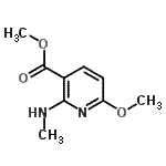 CAS#: 503000-88-2， Methyl 6-Methoxy-2-(Methylamino)Nicotinate