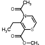 CAS#: 503302-15-6， Methyl 4-Acetyl-3-Ethyl-4H-1,4-Thiazine-2-Carboxylate